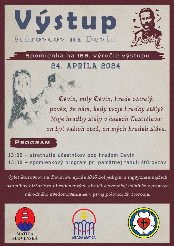 Výstup štúrovcov na Devín